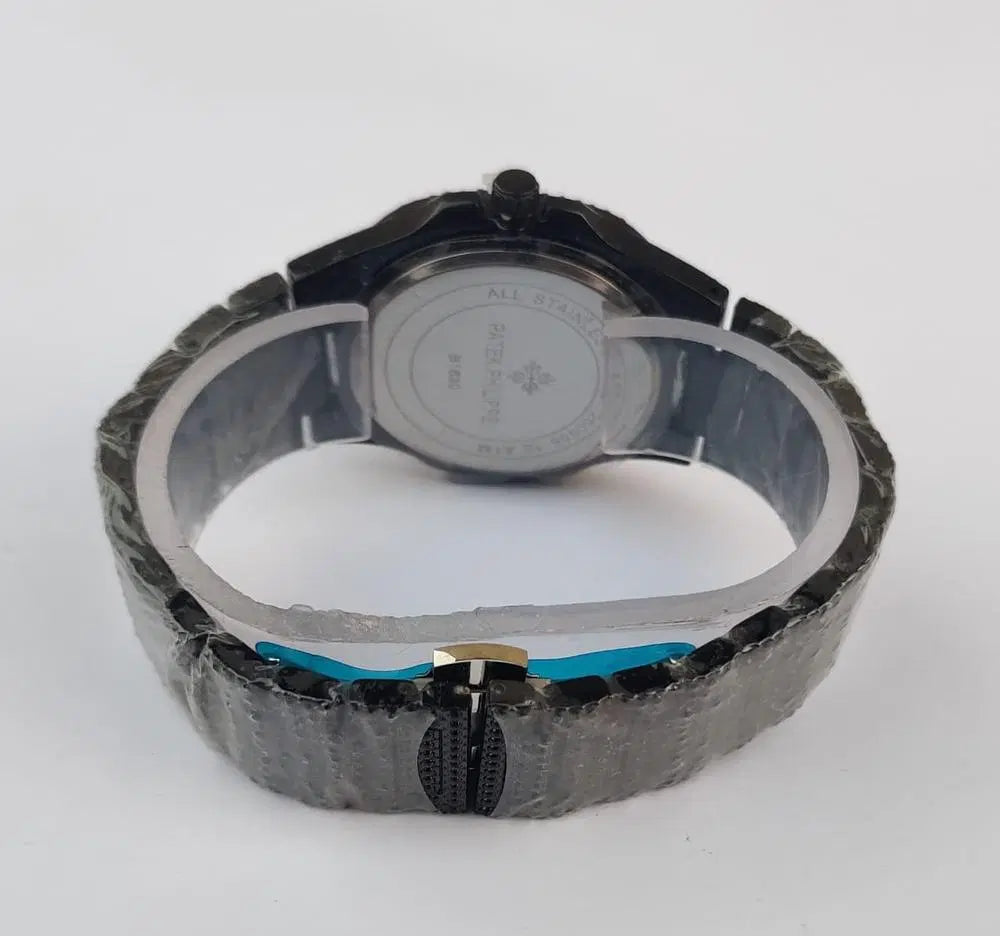 Midnight Elegance Textured Watch