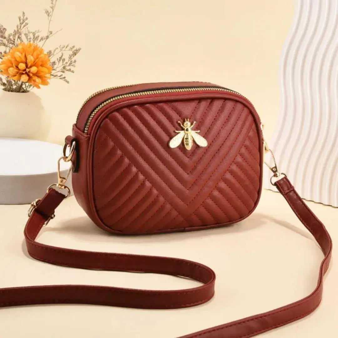 Chic White Girl's Crossbody Bag