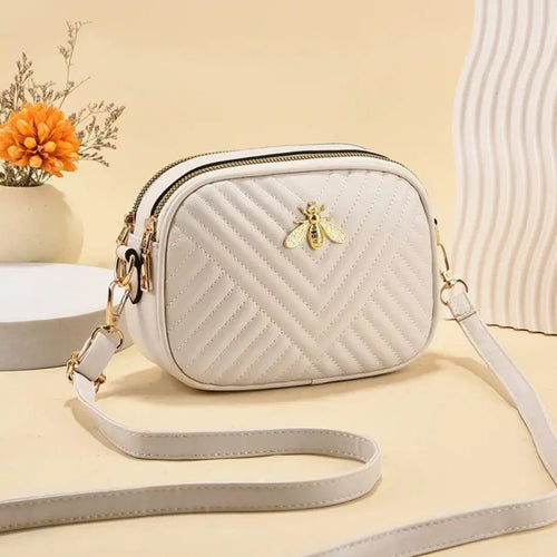 Chic White Girl's Crossbody Bag