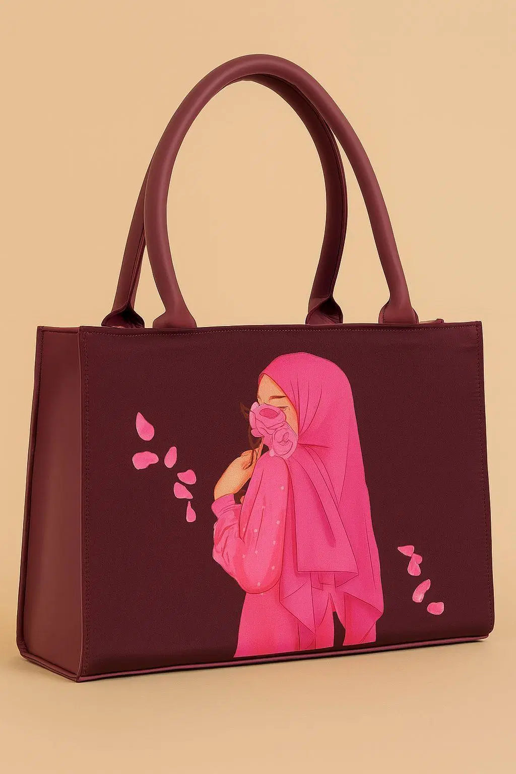 Women's PU Leather Plain Shoulder Bag
